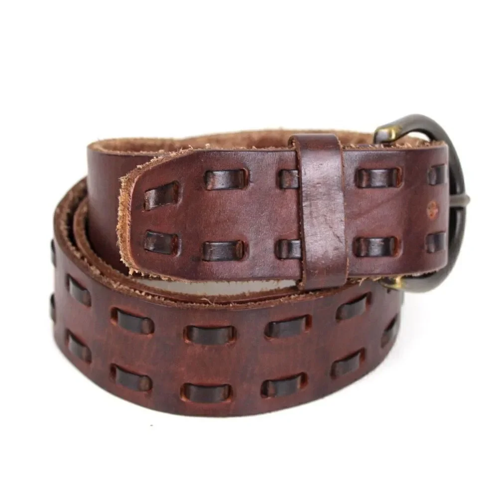 Mossimo Supplay BROWN GENUINE LEATHER 1 3/8